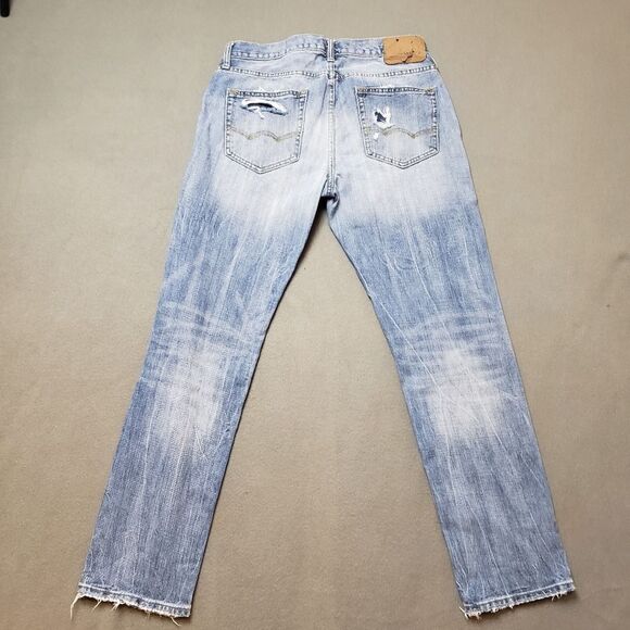 Mens American Eagle Distressed Jeans Size 32 - Picture 2 of 12